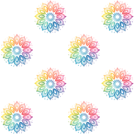 Vibrant Rainbow Gift Wrap