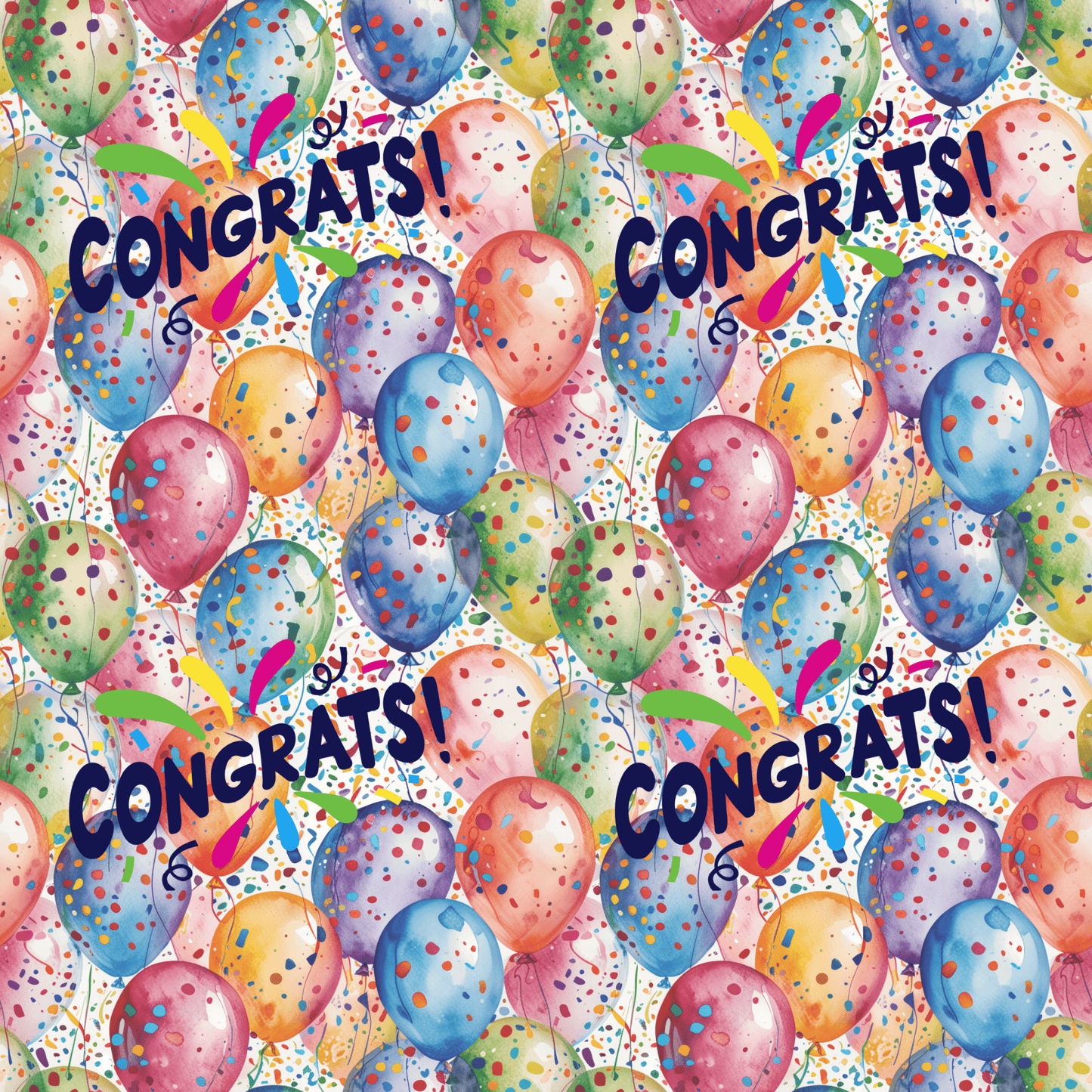 Colorful Celebration Wrapping Paper