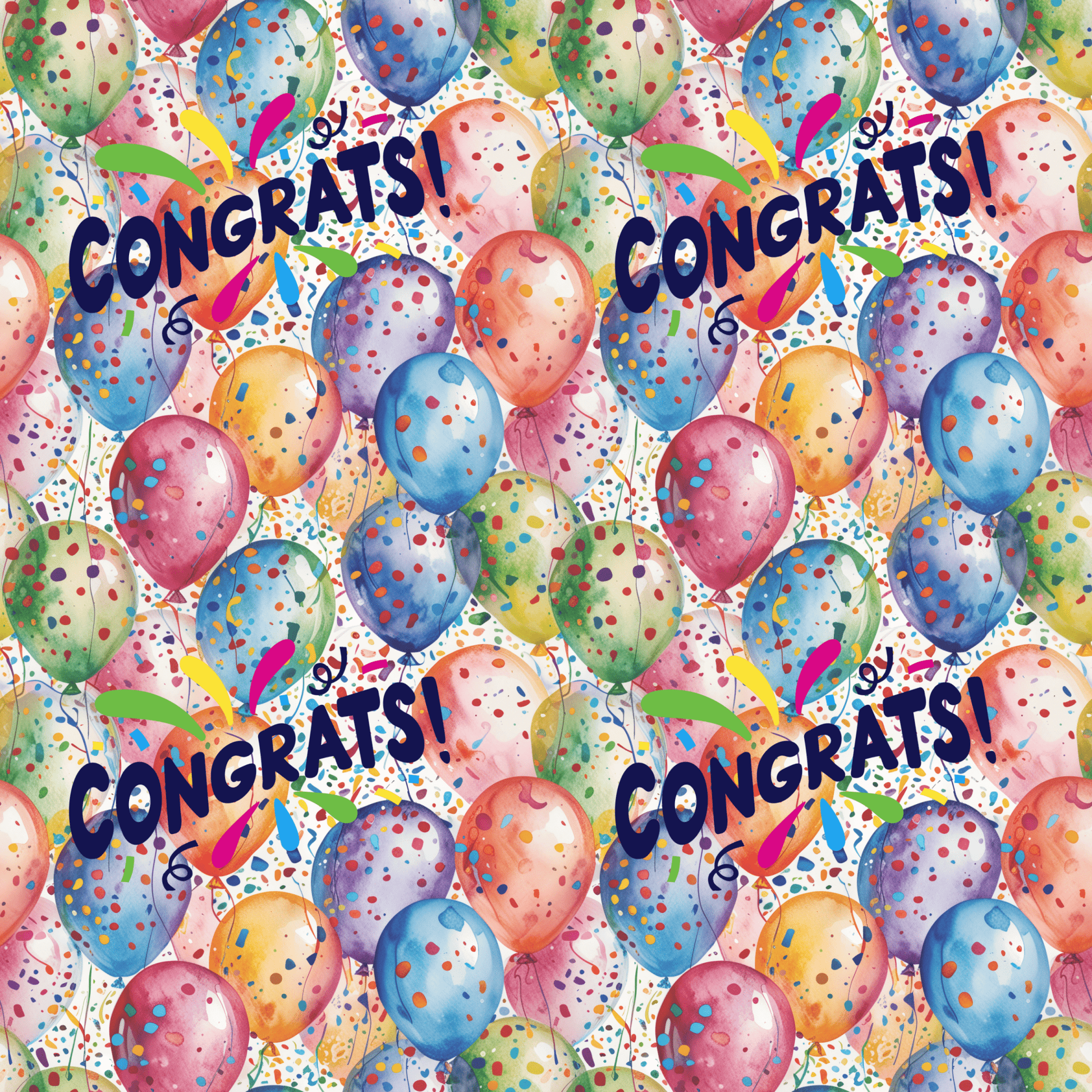 Colorful Celebration Wrapping Paper