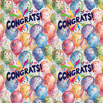 Colorful Celebration Wrapping Paper