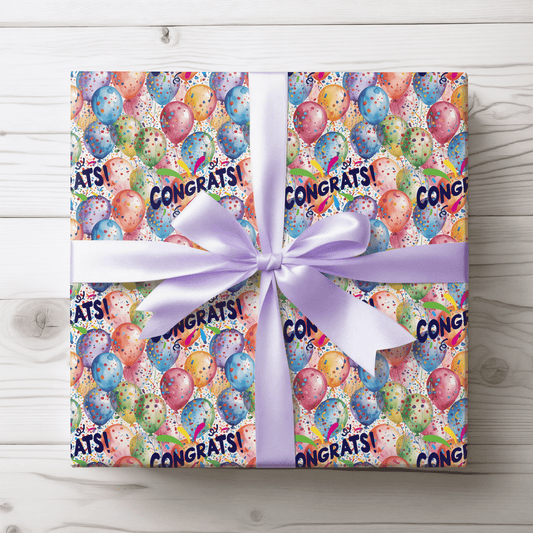Colorful Celebration Wrapping Paper