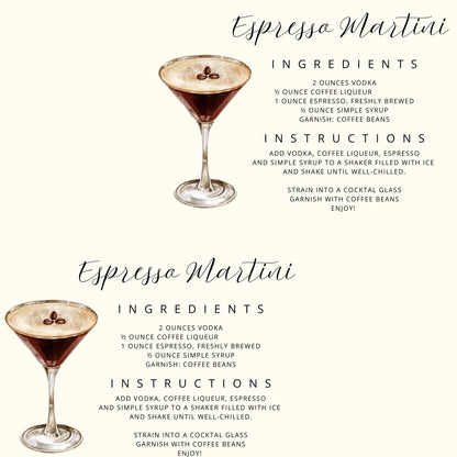 Espresso Martini Lover Present