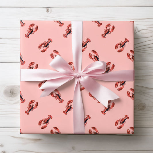Red Lobster Gift Paper