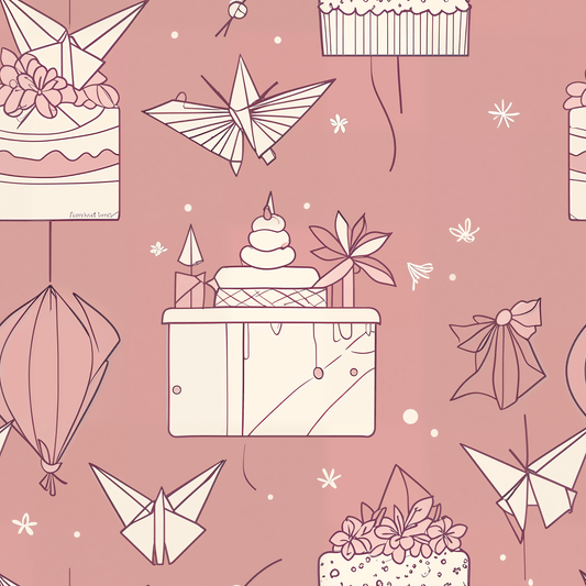 Charming Origami Gift Wrap
