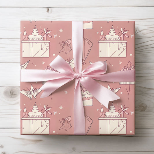 Charming Origami Gift Wrap