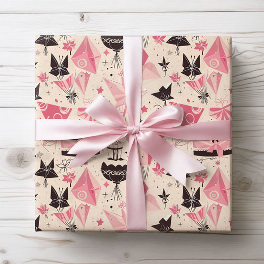 Chic Origami Gift Wrapping Paper