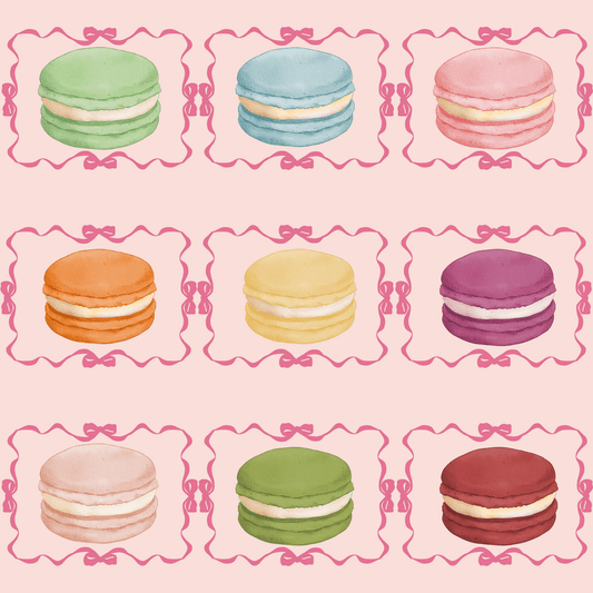 Macaron Pattern Gift Wrap