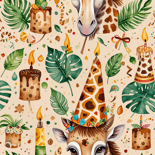 Whimsical Jungle Wrapping Paper