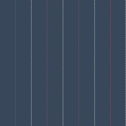 Elegant Navy Striped Wrapping Paper