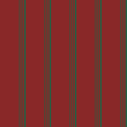 Elegant Red and Green Striped Holiday Wrapping Paper