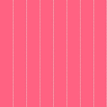 Bright Pink & Cream Striped Wrapping Paper