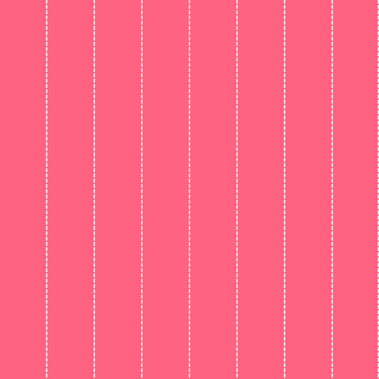 Bright Pink & Cream Striped Wrapping Paper