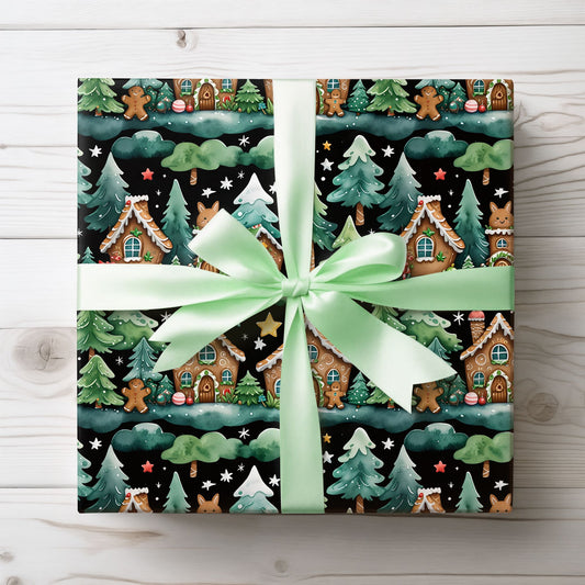 Midnight Munchkinville – Gingerbread Dreams on a Starry Night