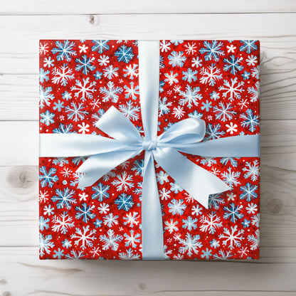 Festive Snowflake Wrapping Papers for All Occasions