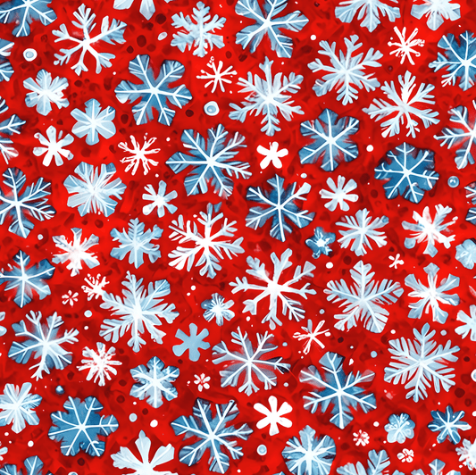 Festive Snowflake Wrapping Papers for All Occasions