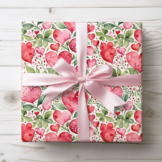 Fruity Floral Wrapping Paper