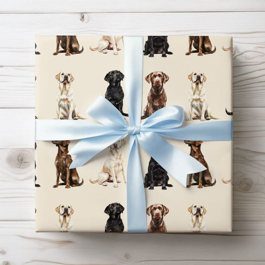 Labrador Retriever Dog Wrapping Paper