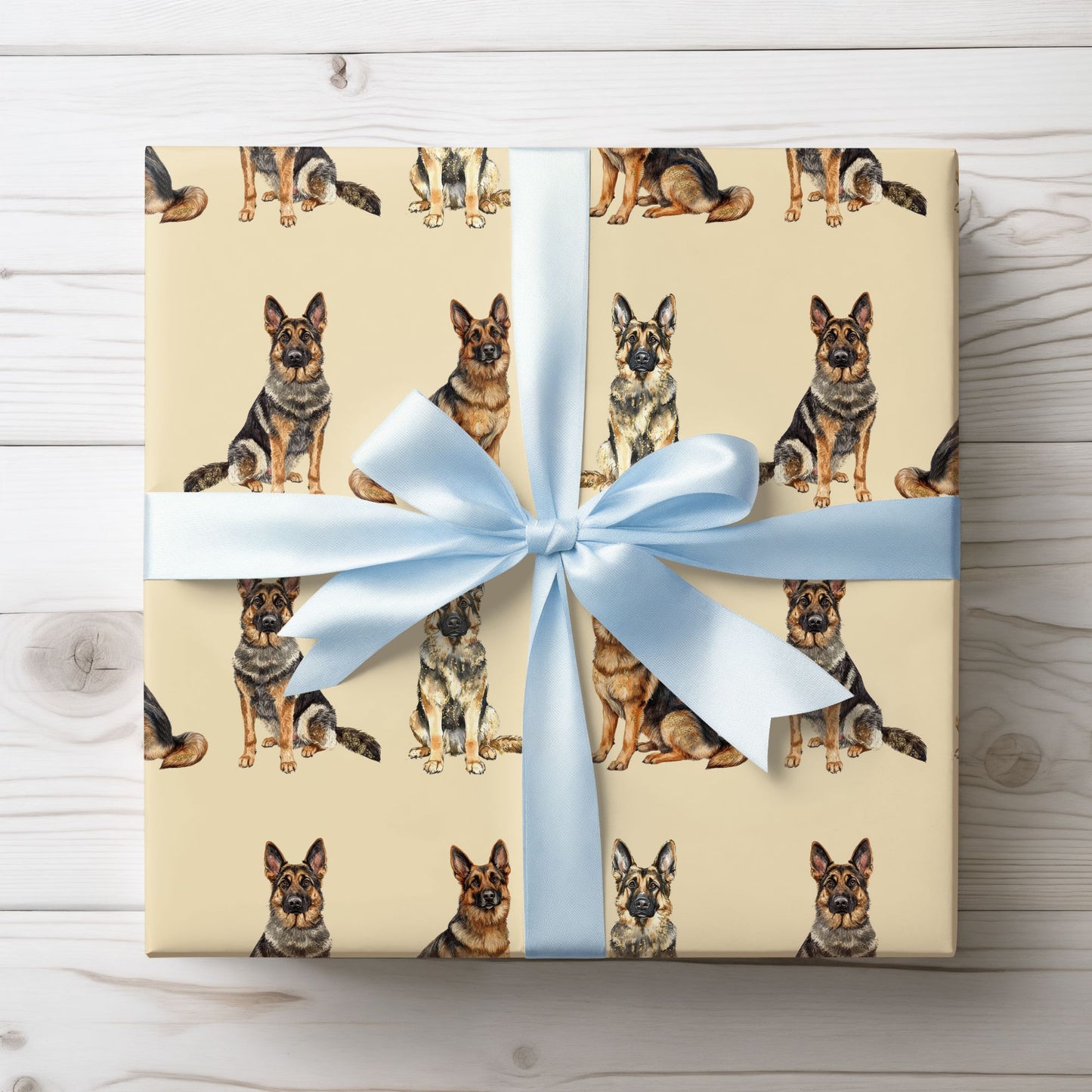 German Shepherd Dog Wrapping Paper