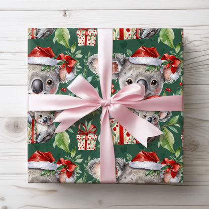 Koala - la - la - la! – Aussie Christmas Koala Wrapping Paper