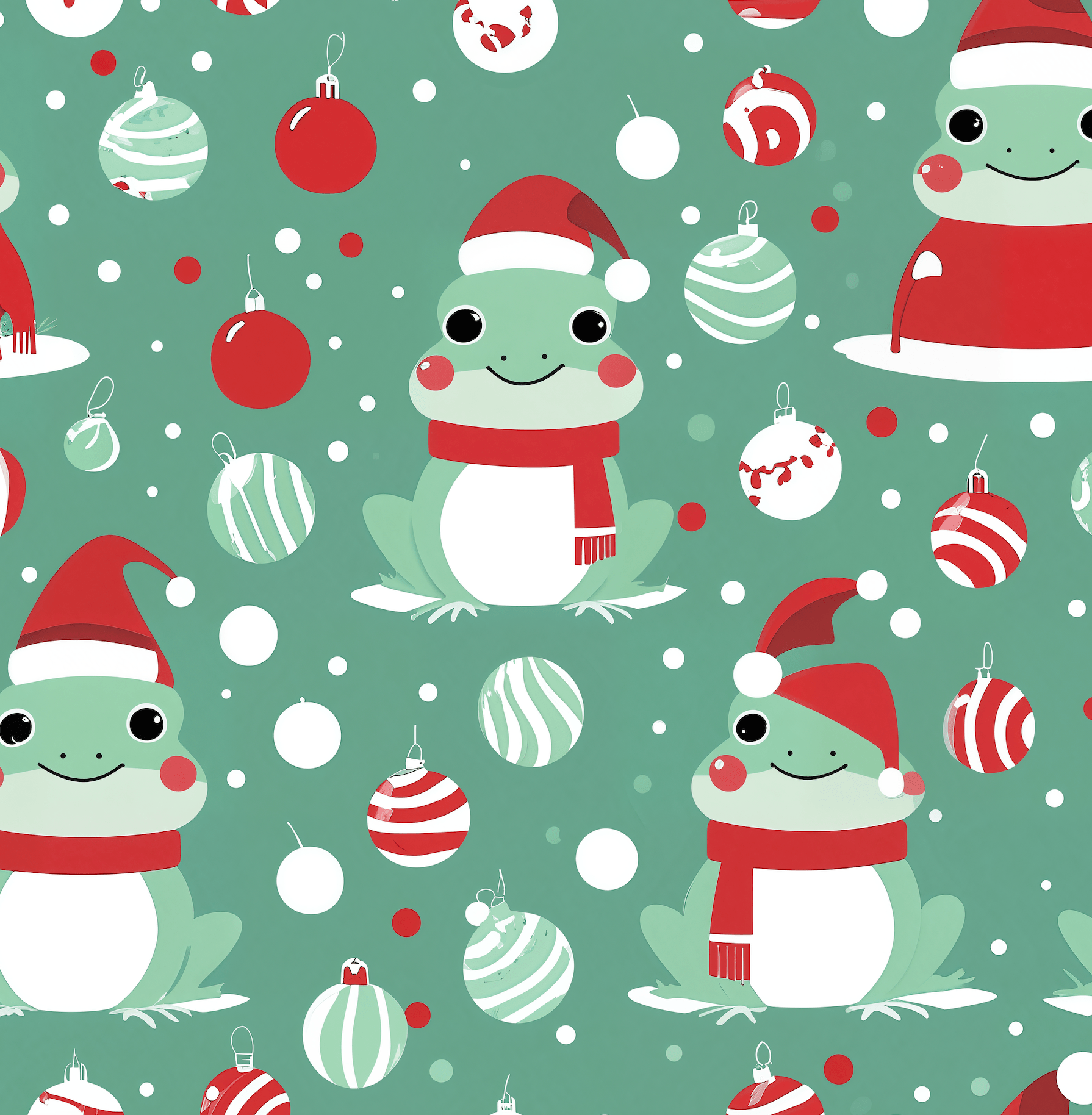 Hoppy Holidays – Festive Frog Wrapping Paper That Jumps for Joy