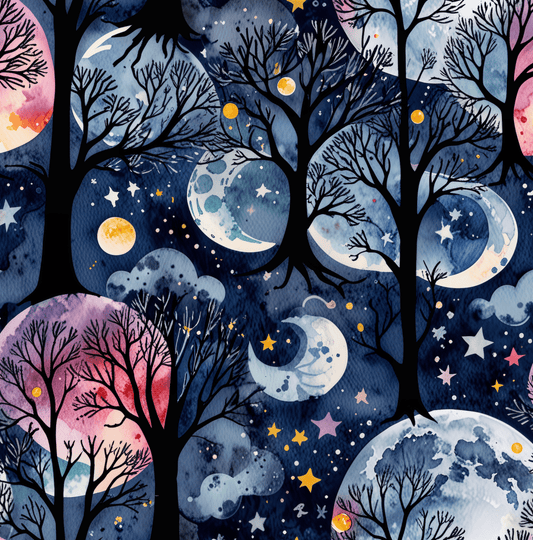 Celestial Universe Wrapping Paper - Cosmic Gift Wrap, Starry Night Packaging, Space Theme, Holiday Gift Wrap, Birthday Wrap