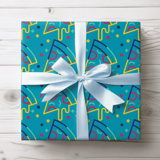Pizza Wrapping Paper – Quirky Gift Wrap for Food Lovers & Party Fun