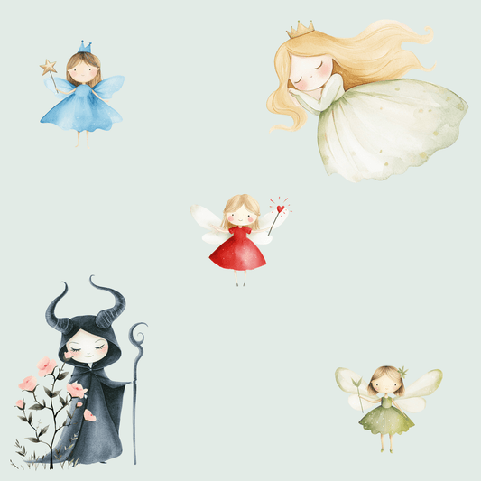 Gift Wrap - Sleeping Beauty