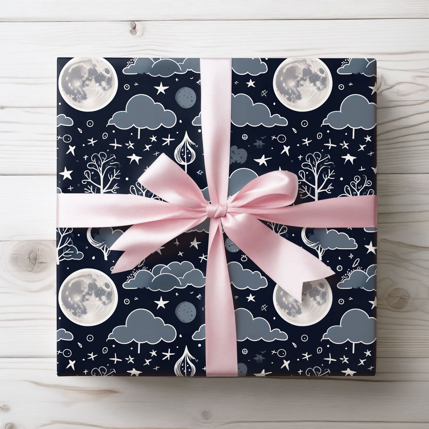 Celestial Woodland Sky Gift Wrap