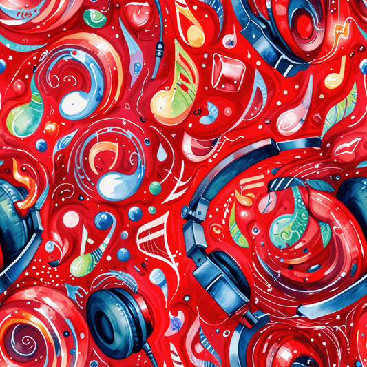 Electric Melody – Bold Music Wrapping Paper