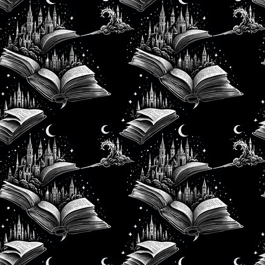 Fantasy Book Wrapping Papers