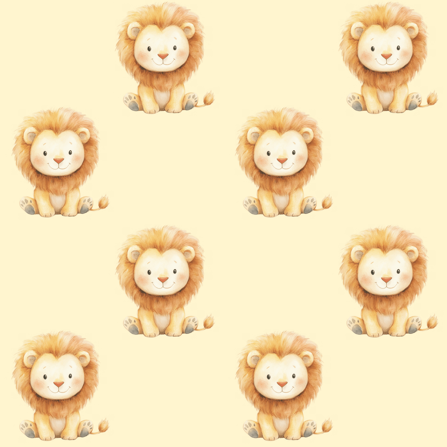 Little Roar – Cute Lion Wrapping Paper