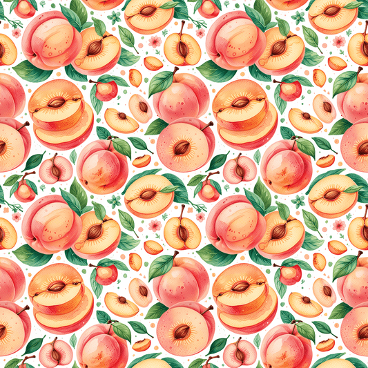 Just Peachy – Fruit - Filled Wrapping Paper
