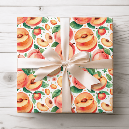 Just Peachy – Fruit - Filled Wrapping Paper