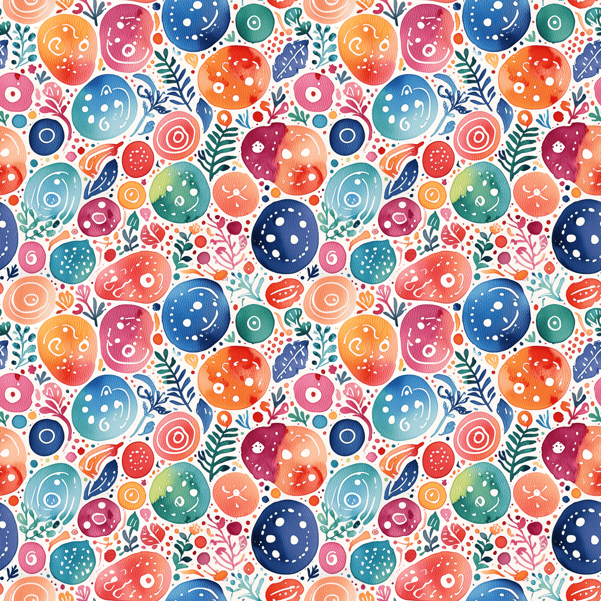 Pop Dots – Abstract Circle Wrapping Paper