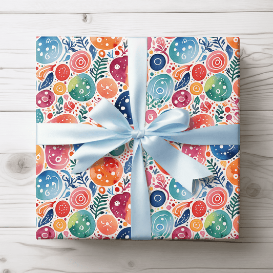 Pop Dots – Abstract Circle Wrapping Paper