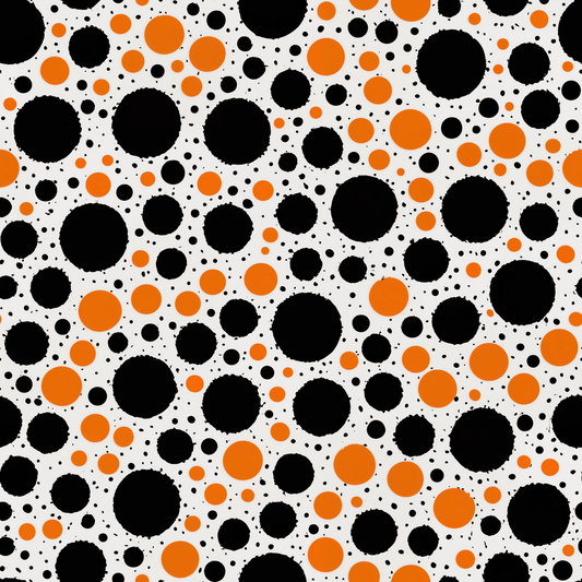 Dot It Like It’s Hot – Halloween Spot Wrapping Paper