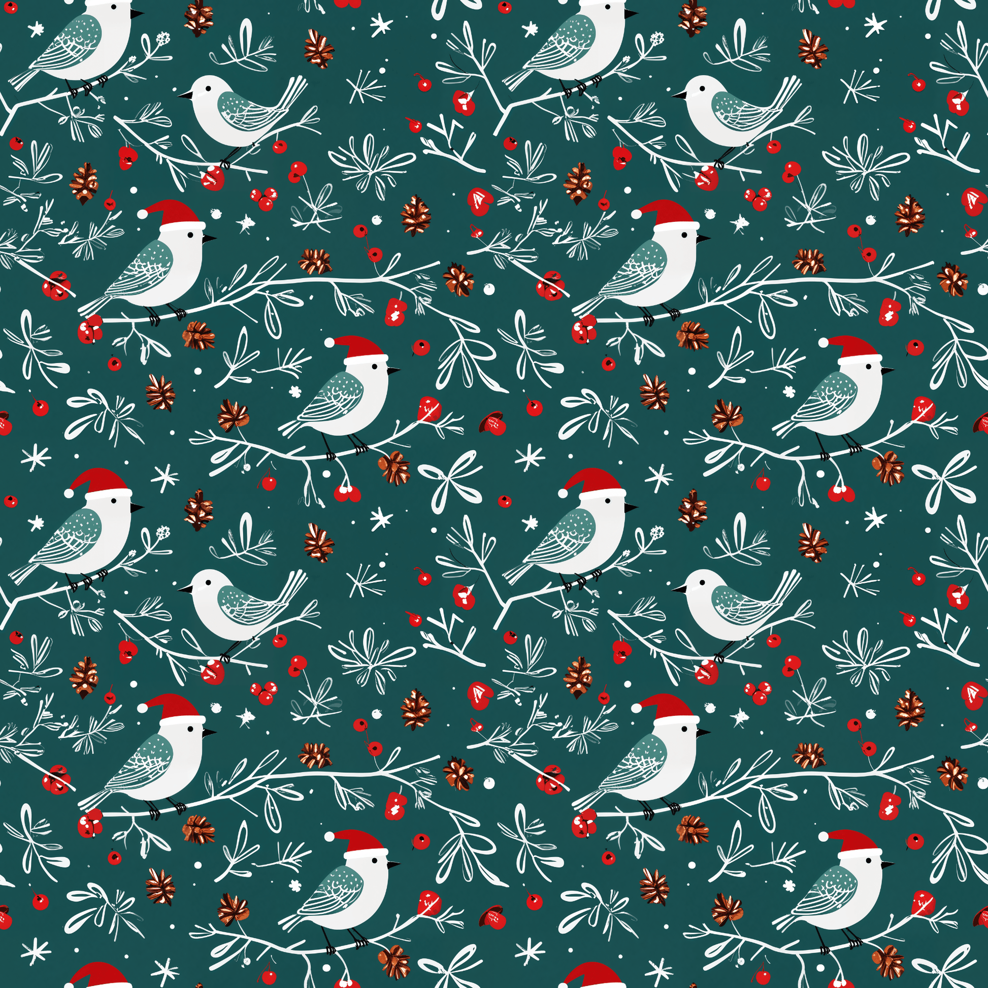 Chirp, Chirp, Hooray! Holiday Wrapping Paper