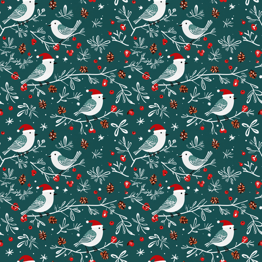 Chirp, Chirp, Hooray! Holiday Wrapping Paper