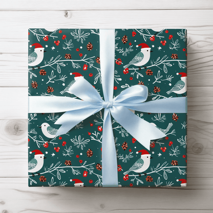 Chirp, Chirp, Hooray! Holiday Wrapping Paper