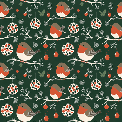 Rockin’ Robins Wrapping Paper