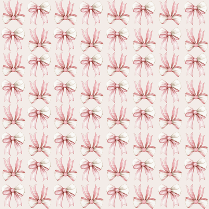 Pink Ribbon Wrapping Paper – Sweet and Chic Gift Wrap for Birthdays, Showers & Pretty Packages