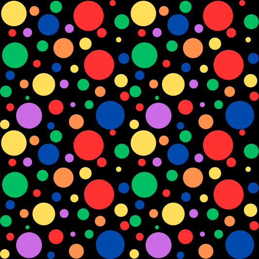 Colorful Polka Dot Wrapping Papers, Fun Gift Wrap for Birthdays, Parties, Celebrations, Events, Holidays, Arts and Crafts