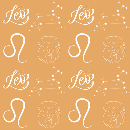 Hear Me Purr – Leo Zodiac Wrapping Paper