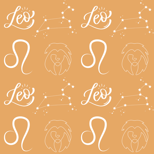 Hear Me Purr – Leo Zodiac Wrapping Paper