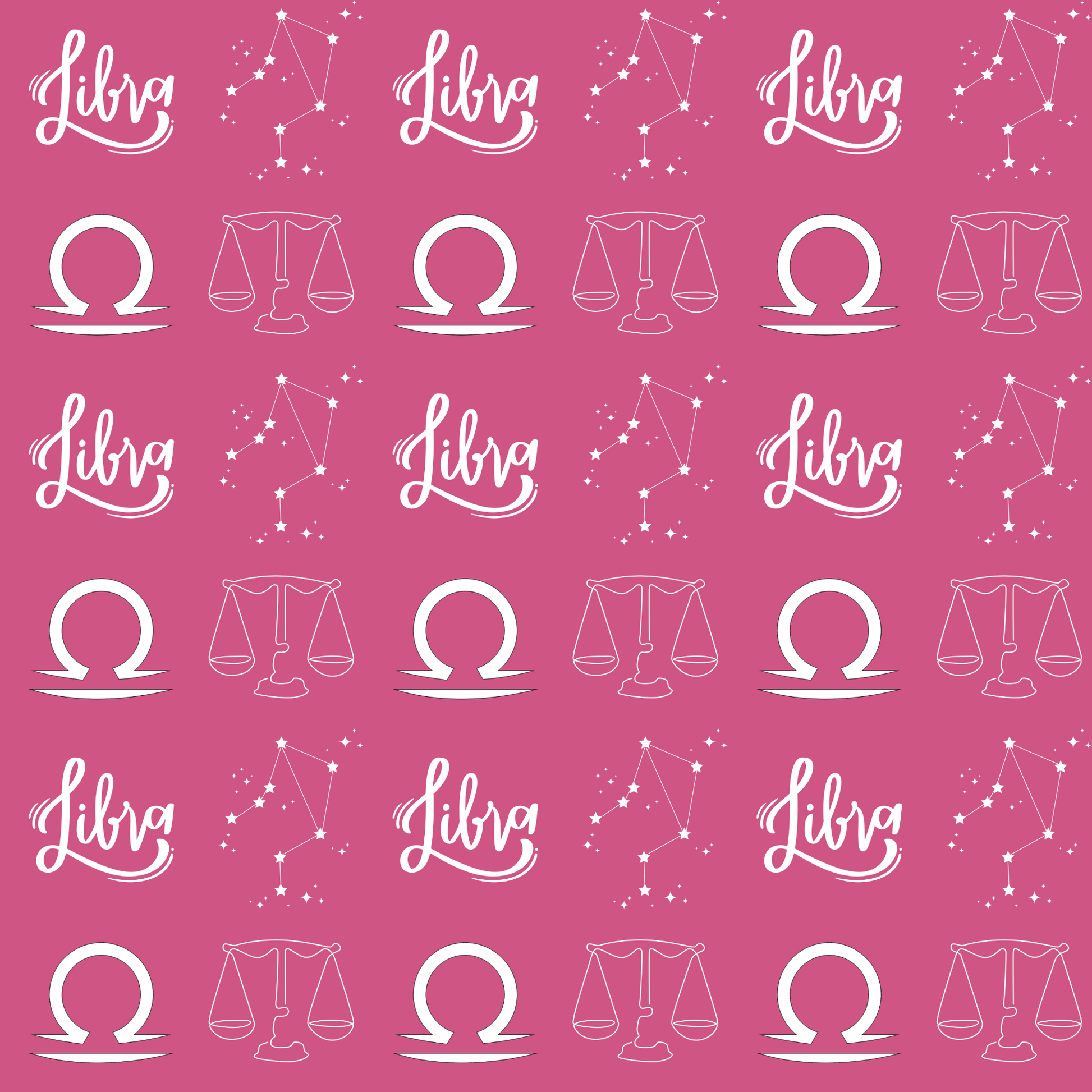 Fair & Flawless – Libra Zodiac Wrapping Paper