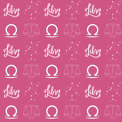 Fair & Flawless – Libra Zodiac Wrapping Paper