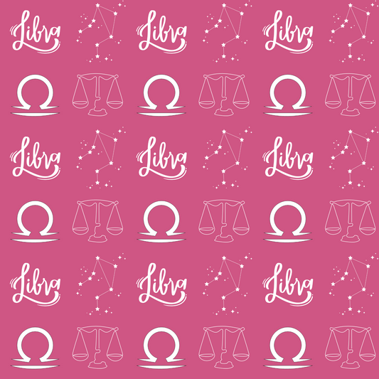 Fair & Flawless – Libra Zodiac Wrapping Paper