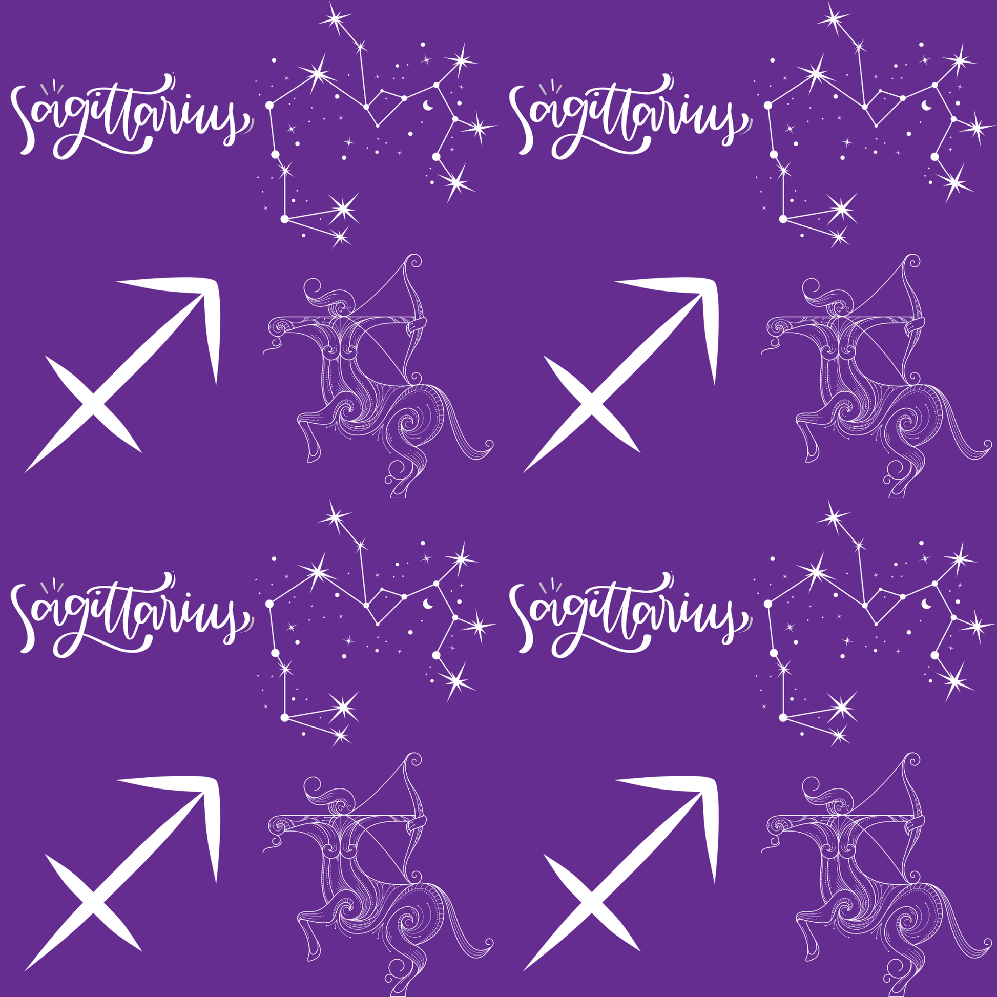 Aim Higher – Sagittarius Zodiac Wrapping Paper