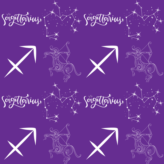 Aim Higher – Sagittarius Zodiac Wrapping Paper