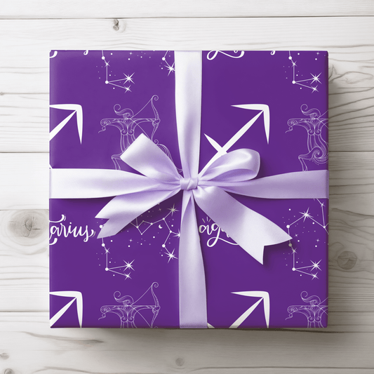 Aim Higher – Sagittarius Zodiac Wrapping Paper